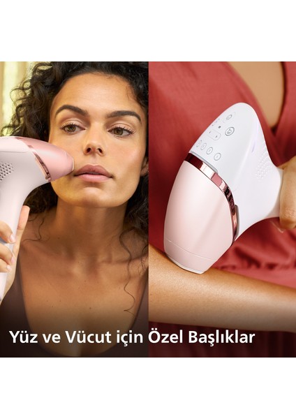 Yüz, Vücut ve Hassas Bölge Lumea Lazer Epilasyon Tüy Alma + Yüz Temizleme + Vücut Tıraş Makinesi + Luciole Lambader Hediye