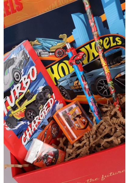 Dekomus Özel Kutulu Yeni Sezon Lisanslı Hot Wheels "çıtçıt Dosyalı" Kırtasiye Seti fırsatları