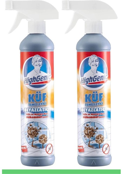 Küf Temizleyici Beyazlatıcı 500 ml 2 Adet