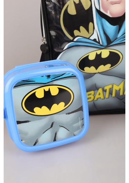 Yeni Sezon Lisanslı Batman Okul Çantası,beslenme Kabı ve 500 ml Trıtan Matara Okul Seti fiyatları