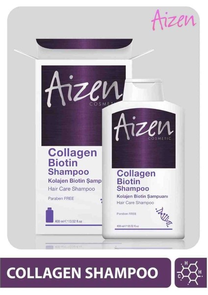 Collagen Biotin Shampoo - 2 Adet - Kolajen, BIOTIN 400ML X2 Adet