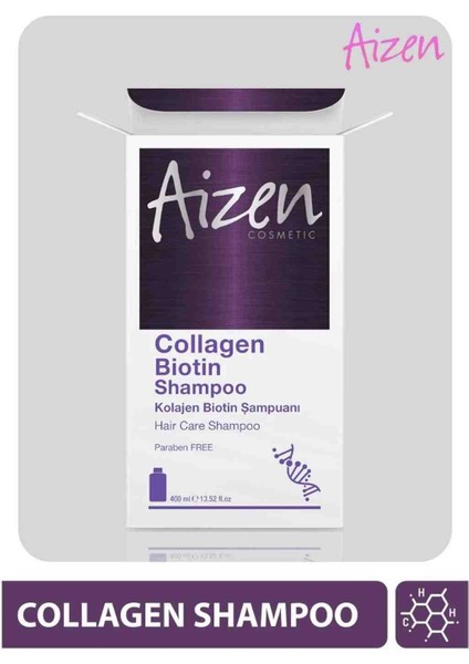 Collagen Biotin Shampoo - 2 Adet - Kolajen, BIOTIN 400ML X2 Adet