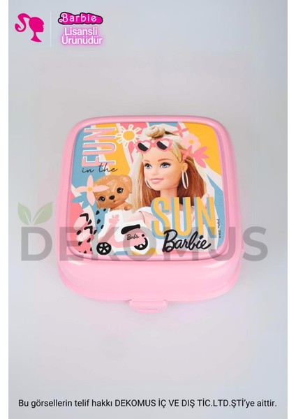 Lisanslı Barbıe 2 Katlı Beslenme Kutusu *smart Lunch Box* Inspıre