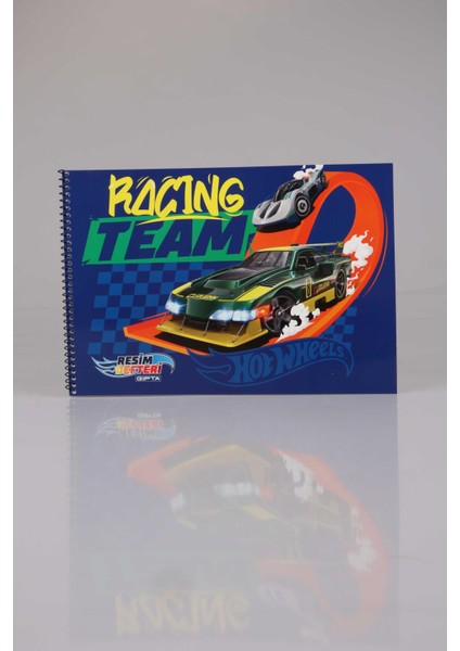 Yeni Sezon Lisanslı Hot Wheels Resim Defteri 17X24 cm 15 Yaprak fırsatları