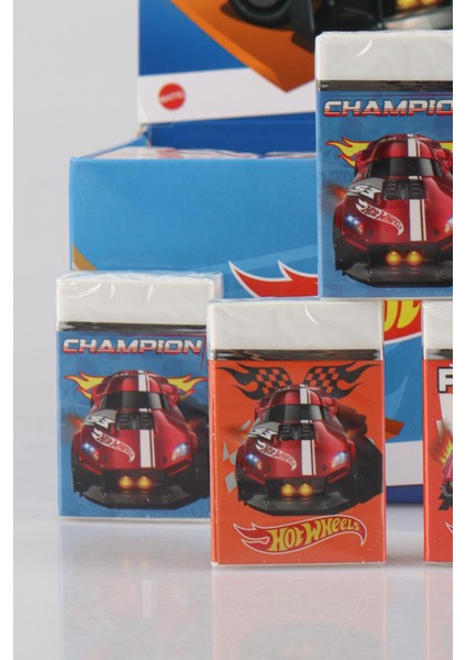 2024 Yeni Sezon Lisanslı Hot Wheels Tekli Silgi