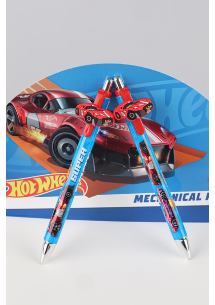 2024 Yeni Sezon Lisanslı Hot Wheels Maskotlu Versatil Uçlu Kalem 0.7 mm