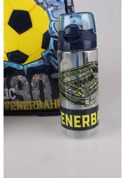 Yeni Sezon Lisanslı Fenerbahçe Anaokul Çantası,beslenme Kabı ve 500 ml Trıtan Matara Okul Seti fırsatları