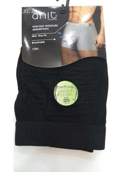 Erkek Nefes Alan Bambu Likralı BOXER1284 - 3 Adet modelleri