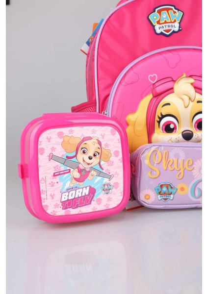 Yeni Sezon Lisanslı Paw Patrol Okulda Macera Koleksiyonu Okul Çantası,kalem Çantası,matara ve Beslenme Kabı Okul Seti
