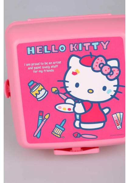 Yeni Sezon Lisanslı Hello Kıtty 2 Katlı Beslenme Kutusu / Lunch Box