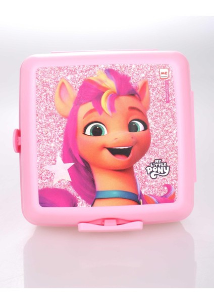 Lisanslı Pony 2 Katlı Beslenme Kutusu / Lunch Box