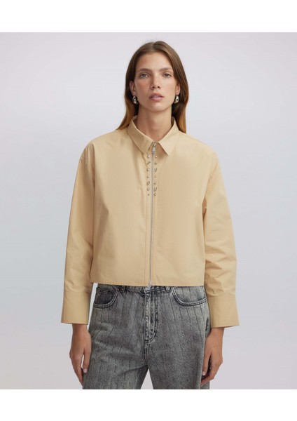 Karma Kristal Taşlı Gömlek fiyatları