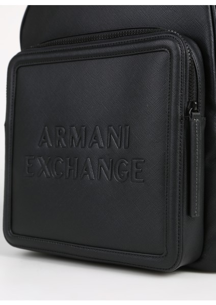 Armani Exchange Siyah Erkek Sırt Çantası 952638 4R836 00020 Man's Backpack