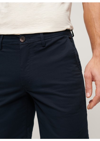 Normal Lacivert Erkek Şort M7110422A98T_STRETCH Chıno Short