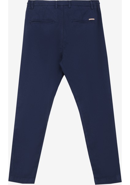 Normal Bel Dar Paça Slim Fit Lacivert Erkek Pantolon PSE1213SS Pantolonlacivert