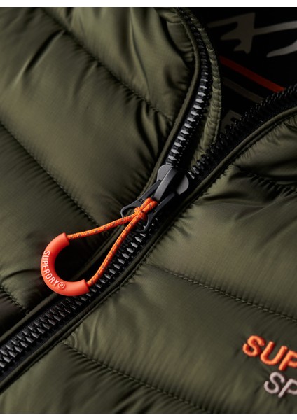 Haki Erkek Yelek M5011837AZC3_HOODED Fujı Padded Gıl