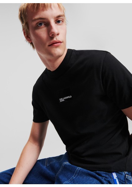 Siyah Erkek T-Shirt 241D1700_KLJ Slım Sslv Tee fiyatları