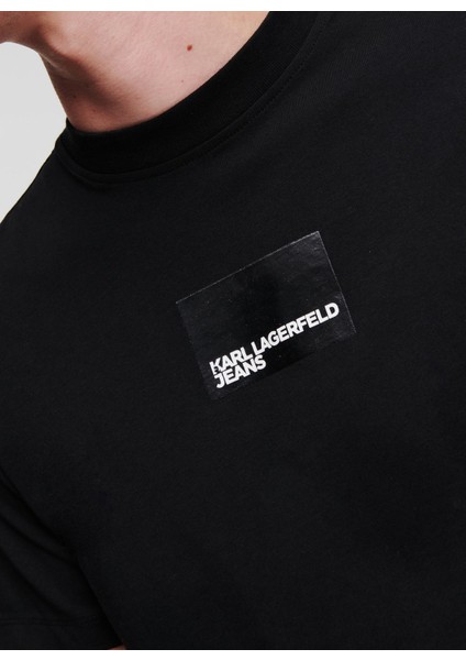 Siyah Erkek T-Shirt 241D1700_KLJ Slım Sslv Tee modelleri