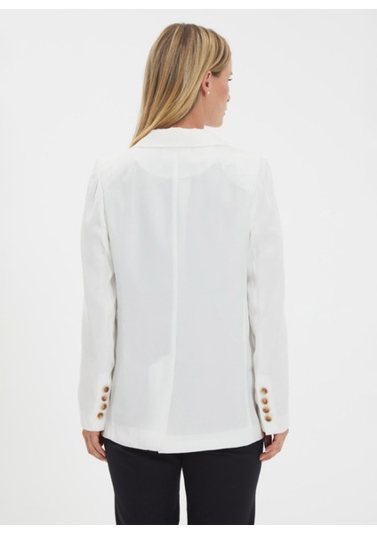 Standart Ekru Kadın Ceket 24YSL1331 fırsatları