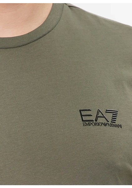 Bisiklet Yaka Haki Erkek T-Shirt 8NPT51PJM9Z modelleri