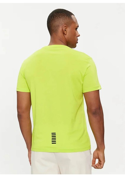 Bisiklet Yaka Yeşil Erkek T-Shirt 8NPT51PJM9Z fırsatları