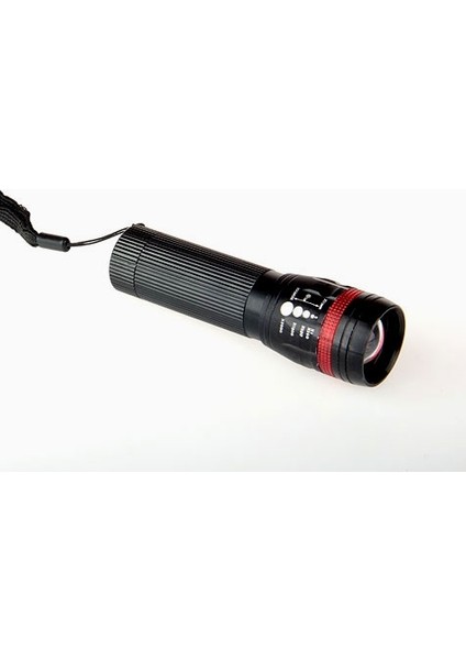 CLZ174 Power Ledli ve Zoomlu 2 Km Menzilli Alüminyum El Feneri