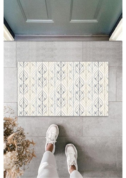 Pudra Kapı Önü Paspası Modern Desbdmrkt K-3243