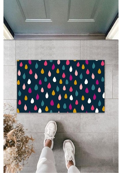 Rbdmrktkli Kapı Önü Paspası Damlalar Desbdmrkt K-3250