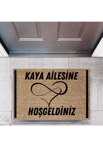 Kapı Önü Paspası Dekoratif Dijital Baskı Kişiye Özel P-2502