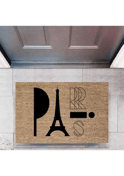 Kapı Önü Paspası Dekoratif Dijital Baskı ŞEHIRLERP-2735