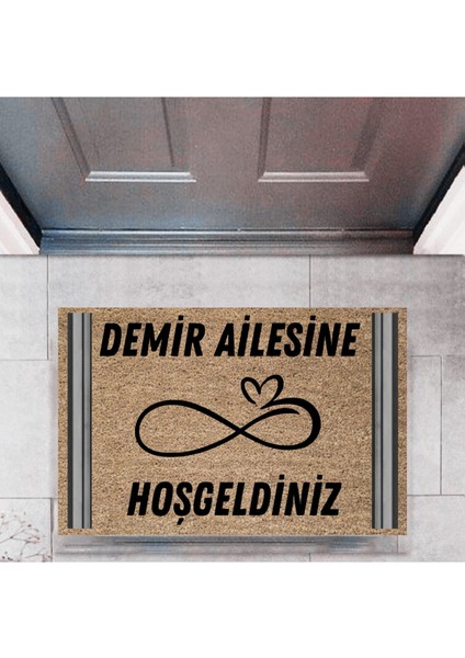 Kapı Önü Paspası Dekoratif Dijital Baskı Kişiye Özel P-2501