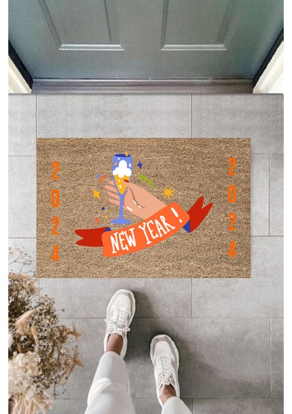 Kapı Önü Paspası Ybdmrkti Yıl Konsepti Dijital Baskı PY-175111152