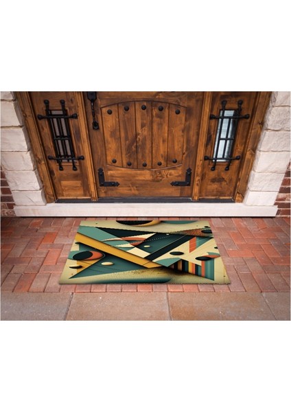 3D Baskı Özel Tasarım Geometrik Dış Mekan Paspas 58