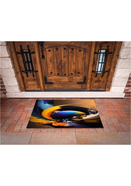 3D Baskı Özel Tasarım Geometrik Dış Mekan Paspas 62