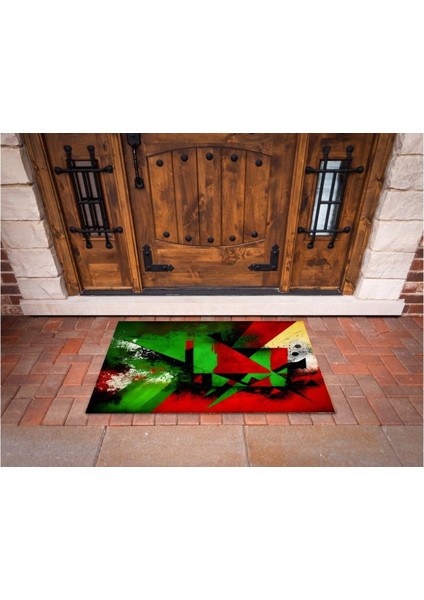 3D Baskı Özel Tasarım Geometrik Dış Mekan Paspas 67