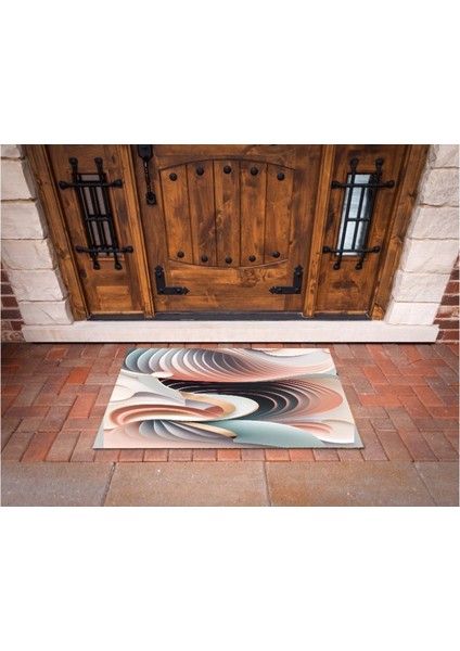 3D Baskı Özel Tasarım Geometrik Dış Mekan Paspas 47