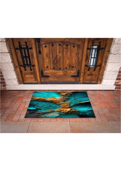 3D Baskı Özel Tasarım Geometrik Dış Mekan Paspas 102