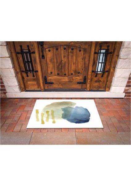 3D Baskı Özel Tasarım Geometrik Dış Mekan Paspas 226