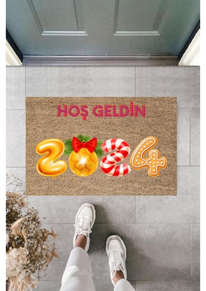 Kapı Önü Paspası Ybdmrkti Yıl Konsepti Dijital Baskı PY-175111117