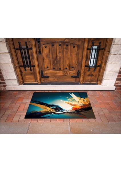 3D Baskı Özel Tasarım Geometrik Dış Mekan Paspas 76