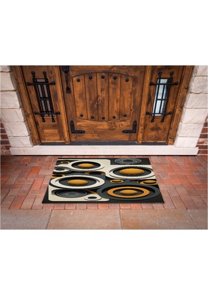 3D Baskı Özel Tasarım Geometrik Dış Mekan Paspas 85