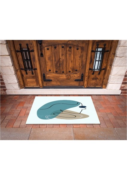 3D Baskı Özel Tasarım Geometrik Dış Mekan Paspas 209