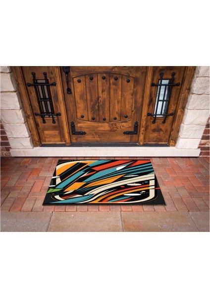 3D Baskı Özel Tasarım Geometrik Dış Mekan Paspas 35