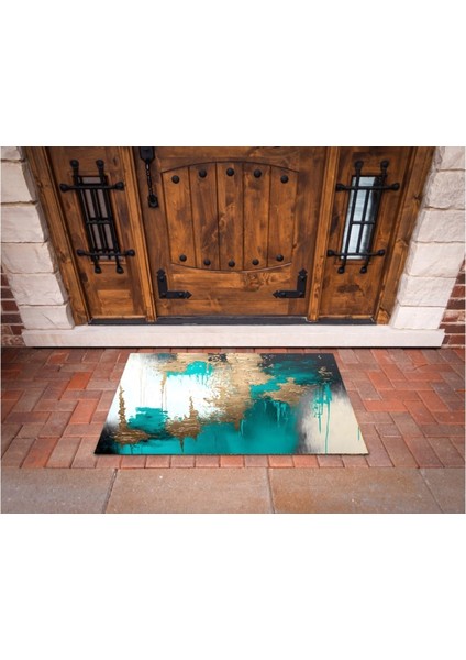 3D Baskı Özel Tasarım Geometrik Dış Mekan Paspas 66