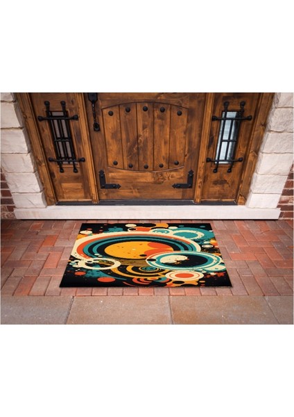 3D Baskı Özel Tasarım Geometrik Dış Mekan Paspas 84