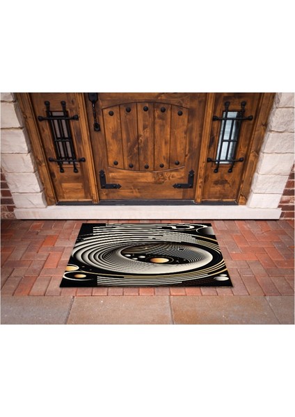 3D Baskı Özel Tasarım Geometrik Dış Mekan Paspas 135