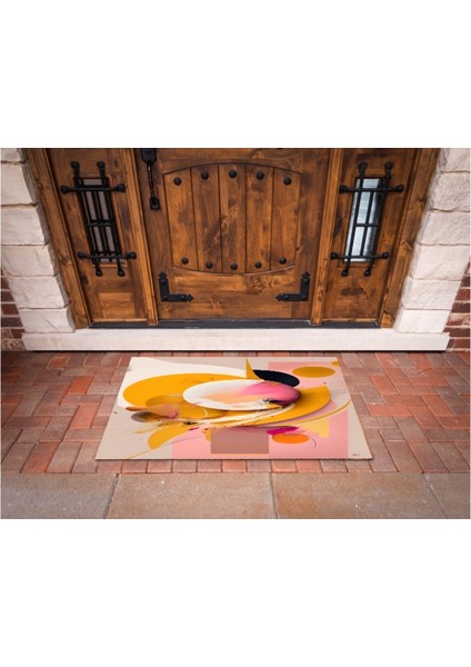 3D Baskı Özel Tasarım Geometrik Dış Mekan Paspas 137