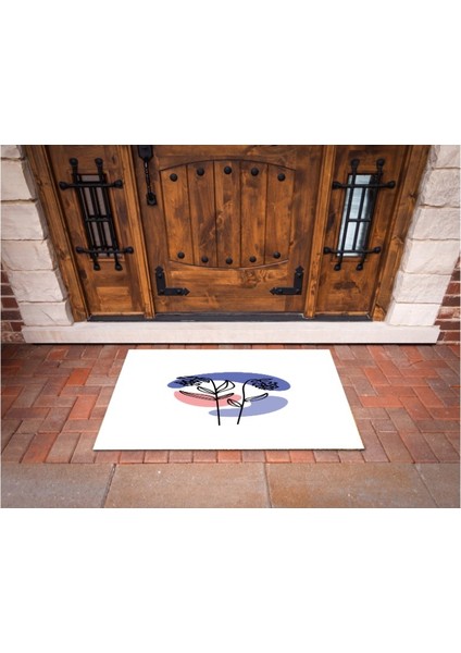 3D Baskı Özel Tasarım Geometrik Dış Mekan Paspas 187