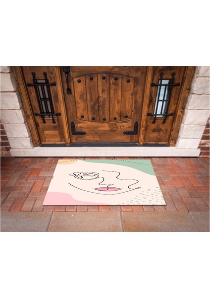 3D Baskı Özel Tasarım Geometrik Dış Mekan Paspas 196