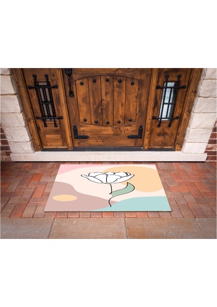 3D Baskı Özel Tasarım Geometrik Dış Mekan Paspas 197